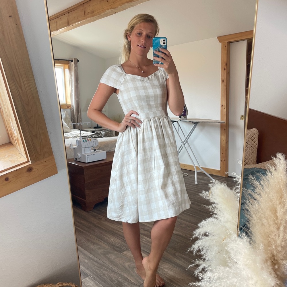 Cotton dress. Size M
